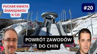 Skoki narciarskie Puchar Kwiata 20 SKOKI W ZHANGJIAKOU 2 LATA PO IO [upl. by Enelyar]