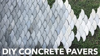 DIY Concrete Patio Pavers [upl. by Jsandye272]