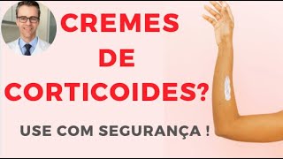 POMADAS e CREMES com CORTICOIDES Use com segurança Por Luiz Gameiro dermatologista [upl. by Schoenfelder90]