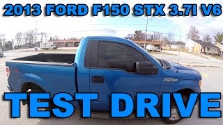 Test Drive  2013 Ford F150 STX [upl. by Sivahc]