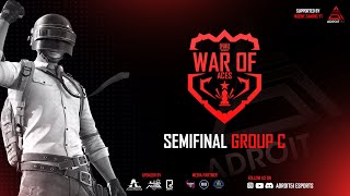 WAR OF ACES SEASON 01  SEMI FINAL  GROUP C  LIVE MATCH FT namiiyt6407 [upl. by Llerol]