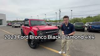 2023 Ford Bronco Black Diamond Leasing Specials May 2024 [upl. by Ennahs]