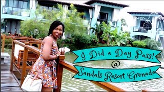 Sandals Resort Grenada  Day Pass  VLOG [upl. by Gerrald559]