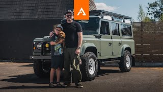 JUPITER 110  Land Rover Defender new restoration by Arkonik  Client handover [upl. by Nesto]