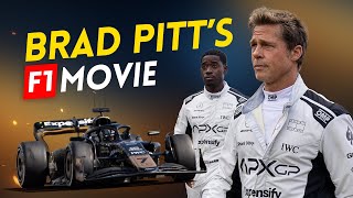 BRAD PITTS F1 MOVIE behind the scenes [upl. by Xonnel]