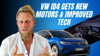 US 2024 Volkswagen ID4 gets more power and improved interior [upl. by Elyod]