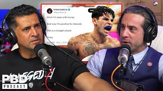 quotBullsht LIESquot  Reaction To Ryan Garcia Failing PED Test Before Devin Haney Beatdown [upl. by Yleve]