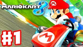 Mario kart 8 deluxe coupe Champignon épisode 1 [upl. by Arraeic]