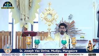 Adoration Mass and Novena  12012023  St Joseph Vaz Shrine Mudipu [upl. by Dwain14]