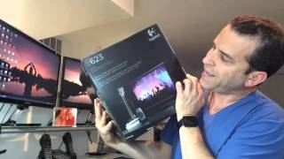 Logitech Z623 Speaker System Open Boxing and Review [upl. by Guerra302]