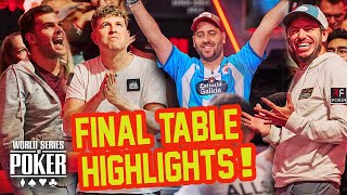 The 2024 WSOP Main Event FINAL TABLE  WSOP 2024 Main Event Day 8 [upl. by Aihsenyt]