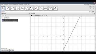 Geogebra Darstellungsart einer Geradengleichung ändern [upl. by Padegs941]