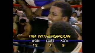 Tim Witherspoon vs Alfonzo Ratliff 19811205 [upl. by Olpe]