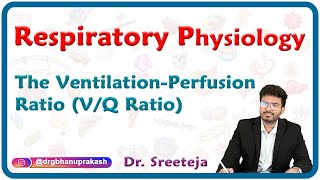 The ventilationperfusion ratio VQ ratio  Respiratory Physiology USMLE Step 1 [upl. by Gates642]