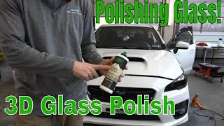 GlassWindshield Polishing Tips Featuring 3D 521 Cerium Oxide Glass Polish [upl. by Artened]