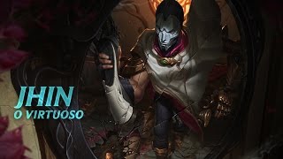 Campeão em Destaque Jhin o Virtuoso  Mecânica de jogo  League of Legends [upl. by Sibylle]