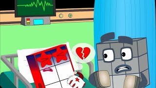 Noooo Numberblocks 10 Gets Heart Attack Story  Numberblocks fanmade animation story [upl. by Orelu]