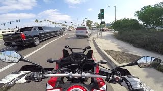 2016 Honda Africa Twin Review  MC Commute [upl. by Nongim]