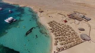 Drohne DJI Phantom Giftun Island Hurghada Ägypten Mahmya Island Egypt [upl. by Eltotsira331]