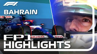 FP1 Highlights  2024 Bahrain Grand Prix [upl. by Llevram]