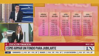 Educación financiera cómo armar un fondo para jubilarte [upl. by Franny]