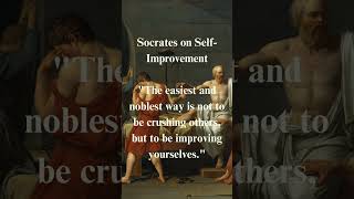 Personal Growth Over Competition  Socrates on SelfImprovement socratesquotes socrates [upl. by Raimundo157]