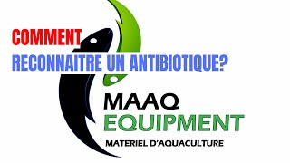 Comment reconnait on un antibiotique pour poisson [upl. by Bandeen]