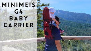 MiniMeis G4 Review  Baby  Toddler Carrier [upl. by Rajiv]