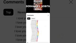 DORAMON X NOBITA SONG [upl. by Asilem]