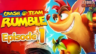 NEW Crash Bandicoot Game  Crash Team Rumble Gameplay Walkthrough Part 1  Crash Bandicoot [upl. by Novets]