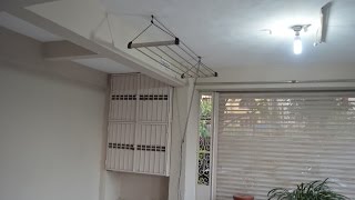 RAINBOW DRYWELL Economy Clothes Dryer Installation and Demo Video [upl. by Rachele465]