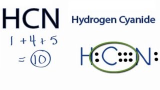 HCN Lewis Structure How to Draw the Lewis Structure for HCN [upl. by Martella]