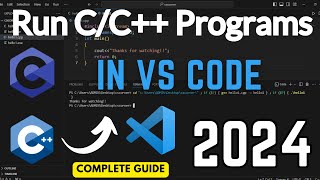 How to Run CC Program in Visual Studio Code 2024  Run C amp C in VS Code [upl. by Indnahc]