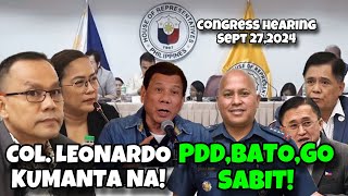 COLLEONARDO AT GARMA IDINAWIT ANG PANGALAN NI SEN BATO DELA ROSA  PRES DUTERTEGO POSIBLENG SABIT [upl. by Denie592]