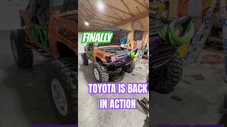 After several months the truck is back in action toyota offroad broken repair [upl. by Asin]