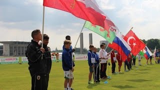 ALLtogether  european youth football festival 2014 Berlin  KOMM MIT football tournaments [upl. by Nedrud]