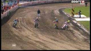 Speedway World Cup 2009 Final Leszno 20090719 Heat 25 [upl. by Etat187]