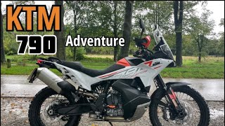 New KTM 790 Adventure review Is this the best mid sized adventure motorcycle [upl. by Ardnaiek]