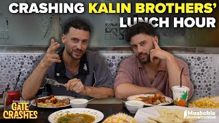 Kalin Brothers Trying Desi Cuisine In Dubai  Mashable Gate Crashes  EP 8 [upl. by Elocaj98]