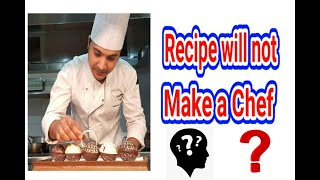 Recipe will not make a chef [upl. by Maclay]