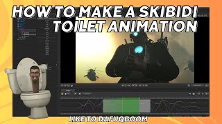 How to make a DaFuqBoom type toilet skibidi animation from scratch SFM [upl. by Nalra259]