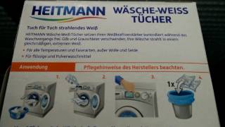 Heitmann WäscheWeiss Tücher [upl. by Chemar452]