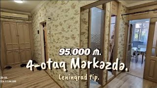 🎬115295000₼Mərkəzdə 4otaq [upl. by Mellette]