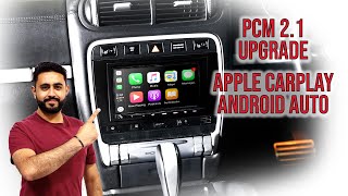 PCM 21 UPGRADED  WIRELESS Apple CarPlay  Porsche Cayenne 957 head Unit [upl. by Eicirtap]