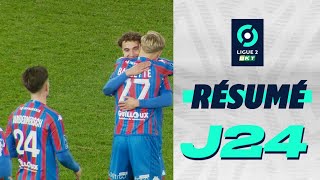 Résumé 24ème journée  Ligue 2 BKT  20222023 [upl. by Irrac280]