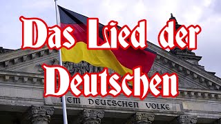 Das Lied der Deutschen  German Anthem Full Version  English translation [upl. by Ainehta960]