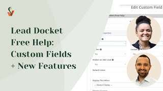 Lead Docket Free Help Using Custom Fields in Intake  New Features [upl. by Flosi662]