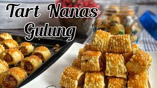 Cara membuat tart nanas gulungpineapple tart reciperesepi mudah tak guna mixer pasti sedap [upl. by Dall]