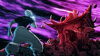 JJK Whole Fight Fan Animation Gojo vs Sukuna「Yeat  VVV」EDITAMV [upl. by Nomaid]