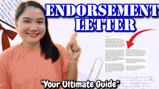 SAMPLE ENDORSEMENT LETTER FOR EMPLOYEE FROM EMPLOYER • HOW TO WRITE AN ENDORSEMENT LETTER 💌 [upl. by Terrab933]